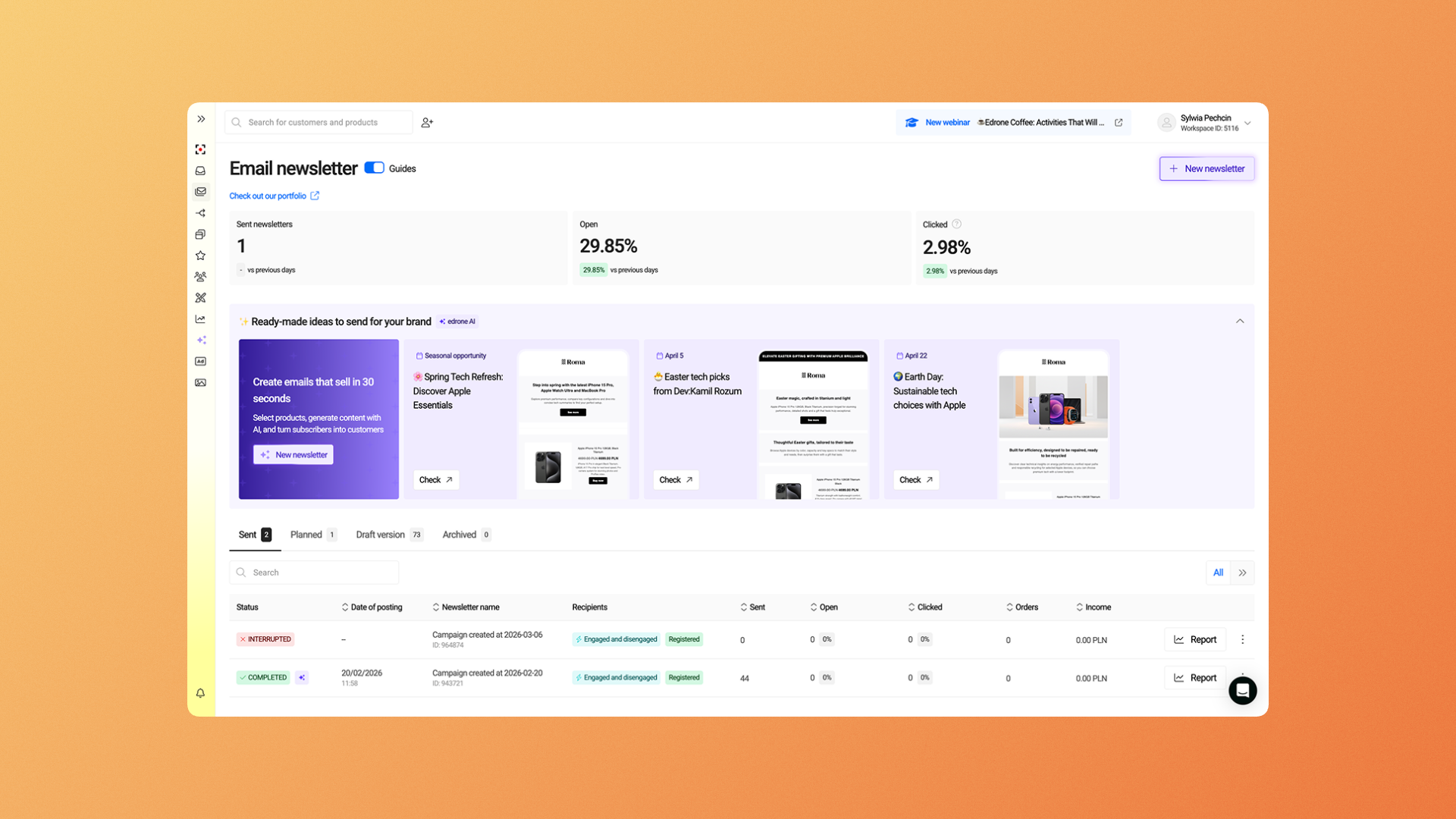 edrone — engineering the aha moment