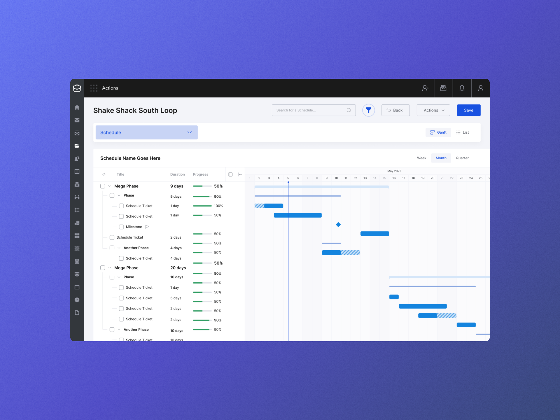 Ingenious Build Platform Interface