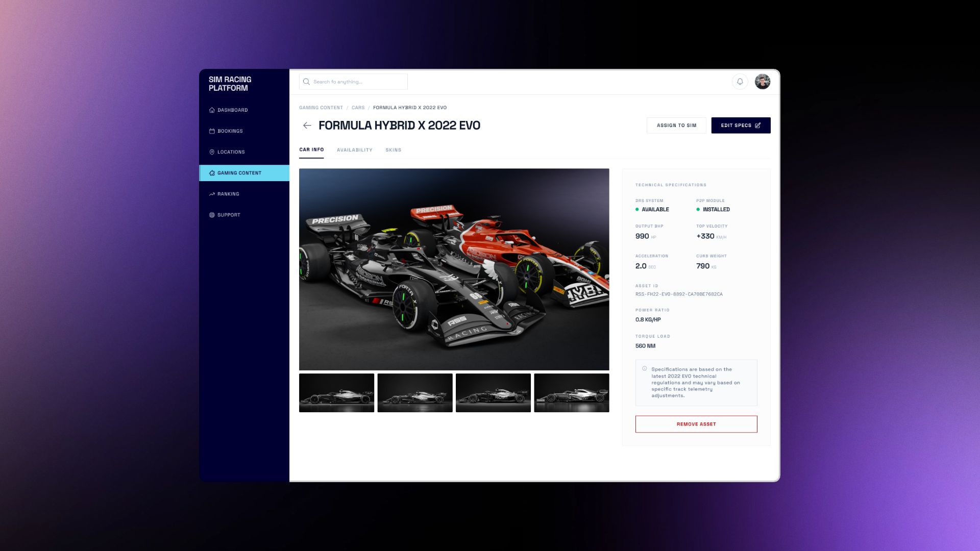 Racing Unleashed — building a platform from scratch